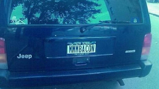 Yummiest License Plate Ever?